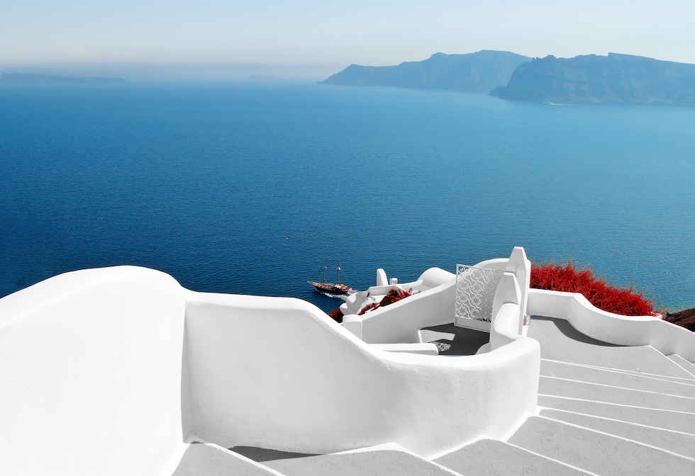 Santorini er den mest fotograferte av de greske øyene.