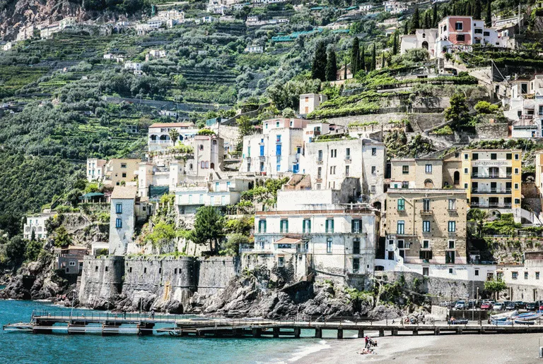Billede af Positano