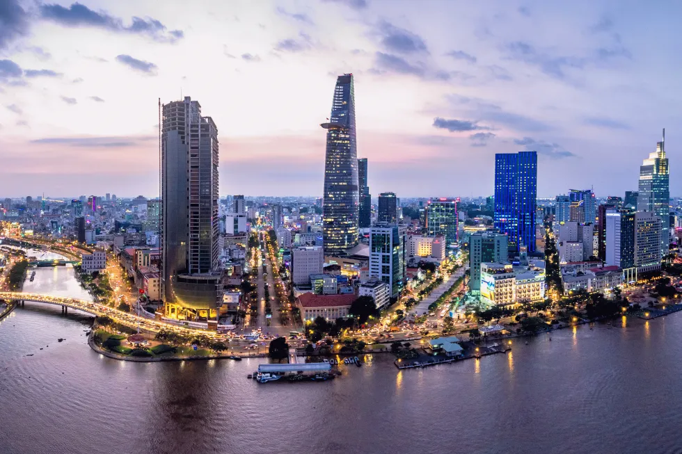 Billede af Ho Chi Minh-byen 