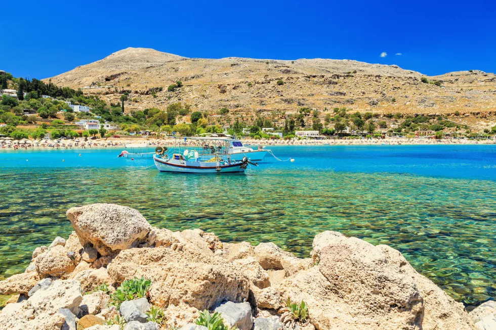 Rhodos er en af ​​Grækenlands mest populære øer 