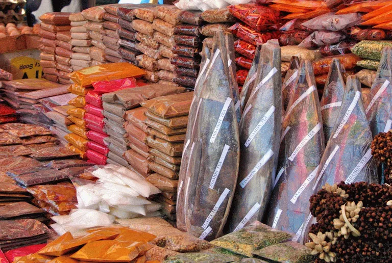 Krydderier er en meget vigtig handelsvare på Zanzibar 